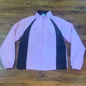 Danskin Now Pink & Brown Athletic Active Wear Activewear Jacket
Size M
100% Poly